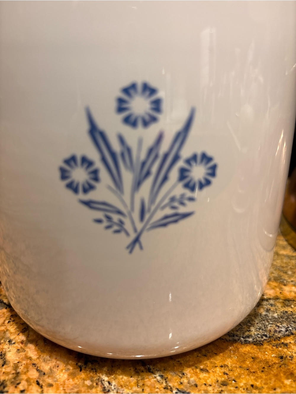 Vintage CorningWare Blue Cornflower 6cup coffee stovetop percolator complete set - Picture 4 of 5